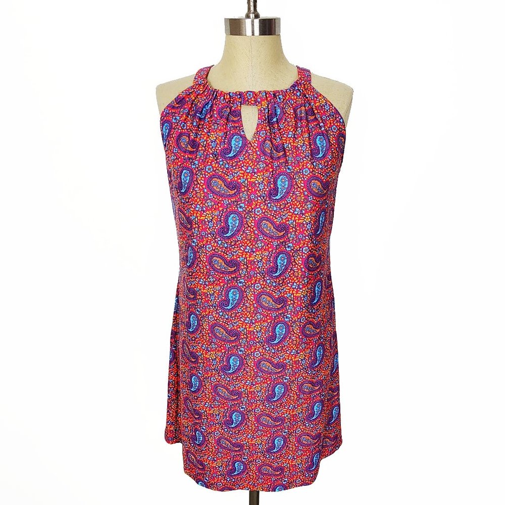 Aryeh Pink Paisley Dress